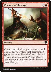 Portent of Betrayal, Commander Legends