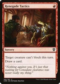 Renegade Tactics, Commander Legends