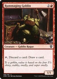 Rummaging Goblin, Commander Legends