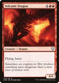 Volcanic Dragon, Commander Legends