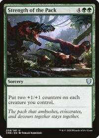 Strength of the Pack, Commander Legends