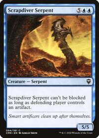 Scrapdiver Serpent, Commander Legends