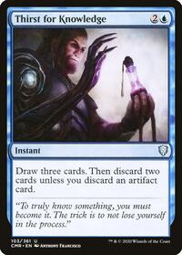 Thirst for Knowledge, Commander Legends