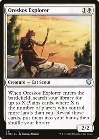 Oreskos Explorer, Commander Legends