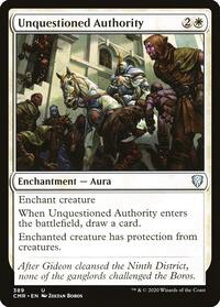 Unquestioned Authority, Commander Legends