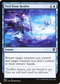 Peel from Reality, Commander Legends