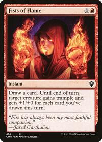 Fists of Flame, Commander Legends