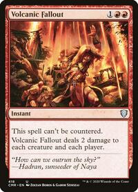 Volcanic Fallout, Commander Legends