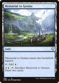 Memorial to Genius, Commander Legends