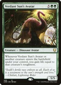 Verdant Sun's Avatar, Commander Legends