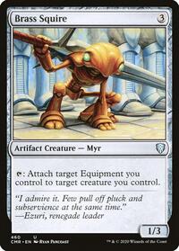 Brass Squire, Commander Legends