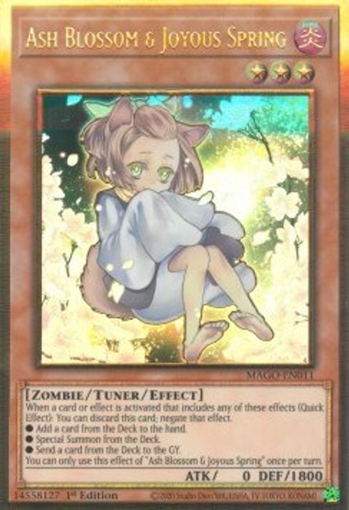 Ash Blossom & Joyous Spring (Alternate Art), 1st-edition, front