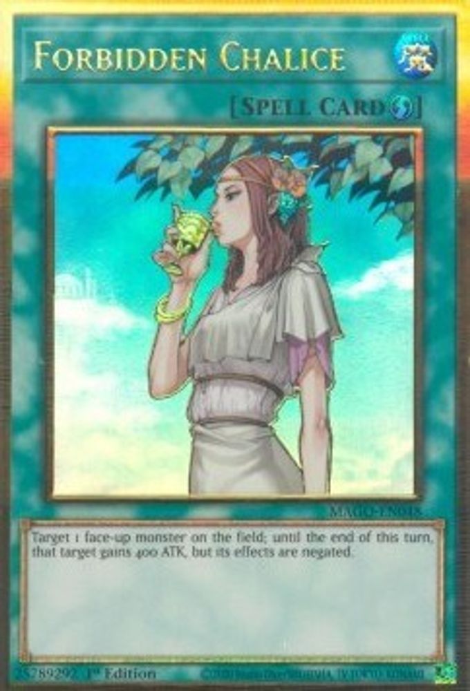 Forbidden Chalice, 1st-edition, front