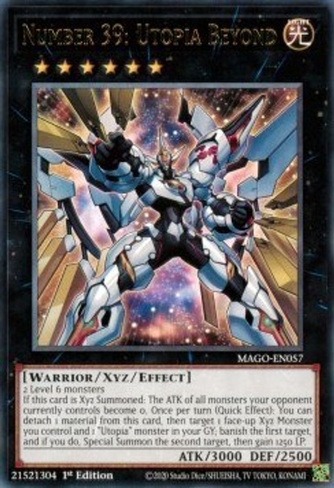 Number 39: Utopia Beyond, 1st-edition, front