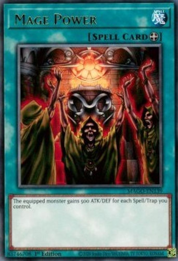 Mage Power, 1st-edition, front
