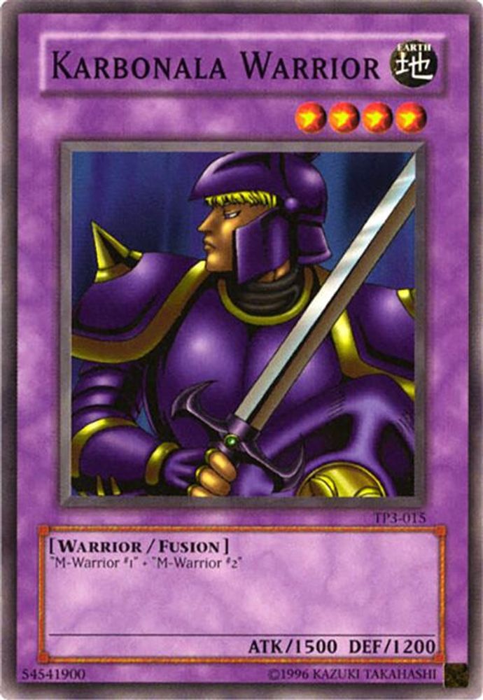 Karbonala Warrior, Unlimited, front