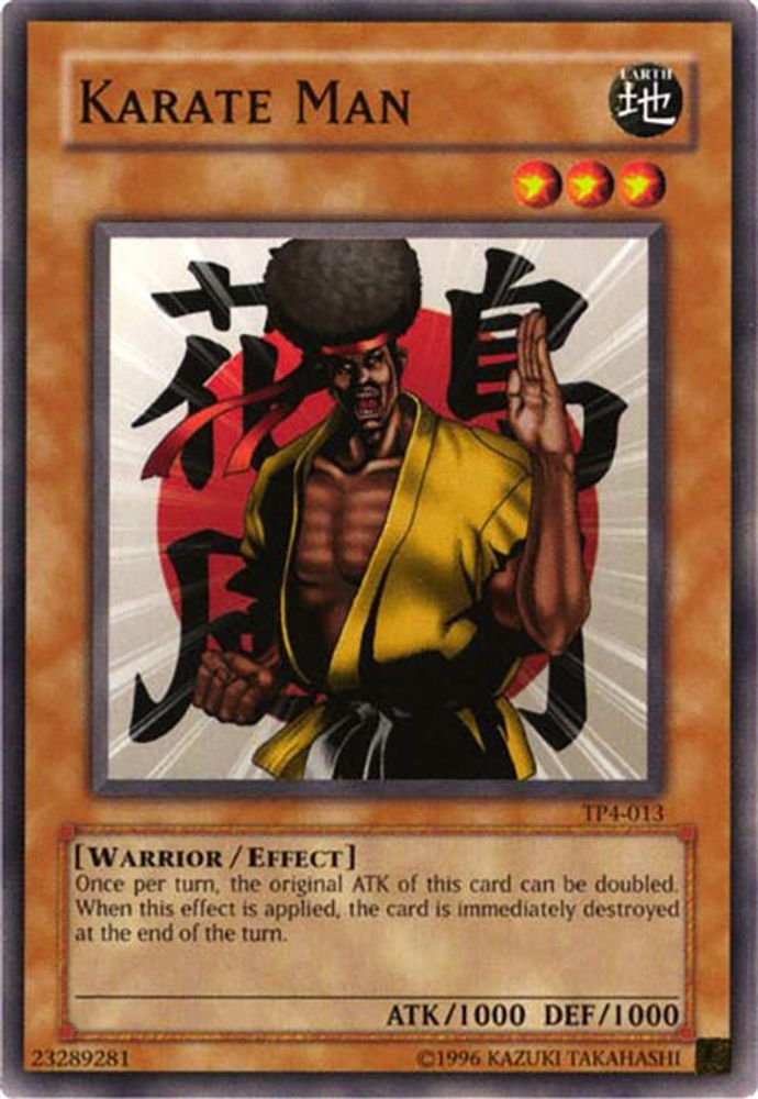Karate Man, Unlimited, front