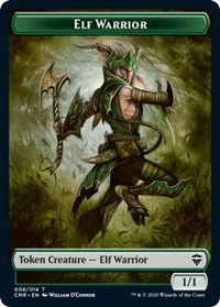 Elf Warrior // Rock Double-Sided Token