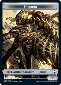 Horror // Zombie Double-Sided Token, Commander Legends
