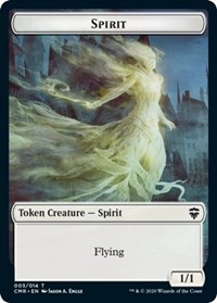 Spirit // Zombie Double-Sided Token, Commander Legends