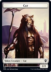 Cat // Soldier Double-Sided Token, Commander Legends