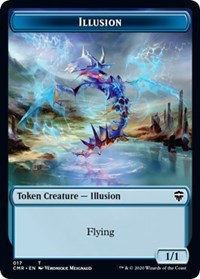 Illusion // Saproling Double-Sided Token, Commander Legends