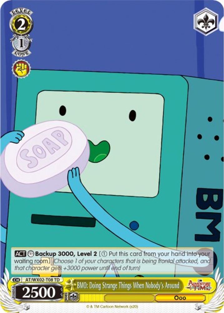 BMO: Doing Strange Things When Nobody's Around, Standard, front