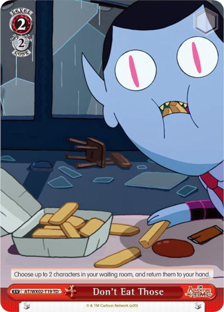 Don't Eat Those, Standard, front