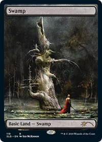 Swamp (119) (Seb Mckinnon), Secret Lair Drop Series