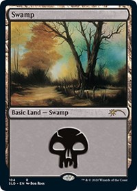 Swamp (104) (Bob Ross), Secret Lair Drop Series