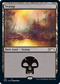Swamp (105) (Bob Ross), Secret Lair Drop Series