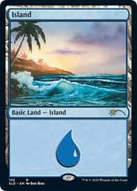 Island (102) (Bob Ross), Secret Lair Drop Series