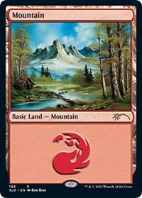 Mountain (106) (Bob Ross), Secret Lair Drop Series