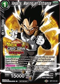 Vegeta, Making an Entrance (Top 16 Winner)