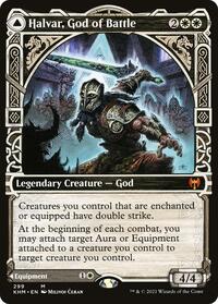 Halvar, God of Battle (Showcase), Kaldheim
