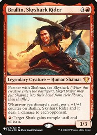 Brallin, Skyshark Rider, The List Reprints