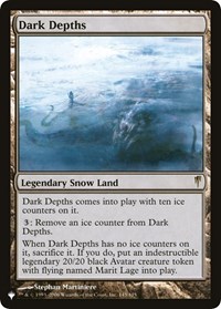 Dark Depths, The List Reprints