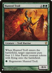 Hunted Troll, The List Reprints