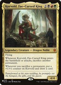 Korvold, Fae-Cursed King, The List Reprints