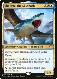 Shabraz, the Skyshark, The List Reprints