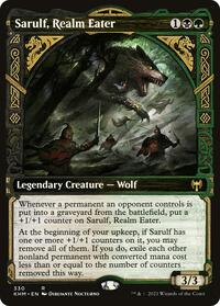 Sarulf, Realm Eater (Showcase), Kaldheim