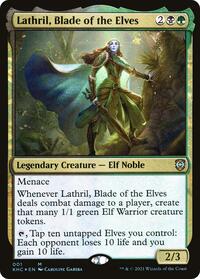 Lathril, Blade of the Elves, Commander: Kaldheim