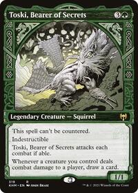 Toski, Bearer of Secrets (Showcase), Kaldheim