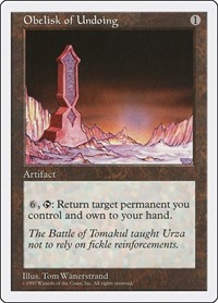 Obelisk of Undoing, Fifth Edition