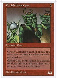 Orcish Conscripts, Fifth Edition