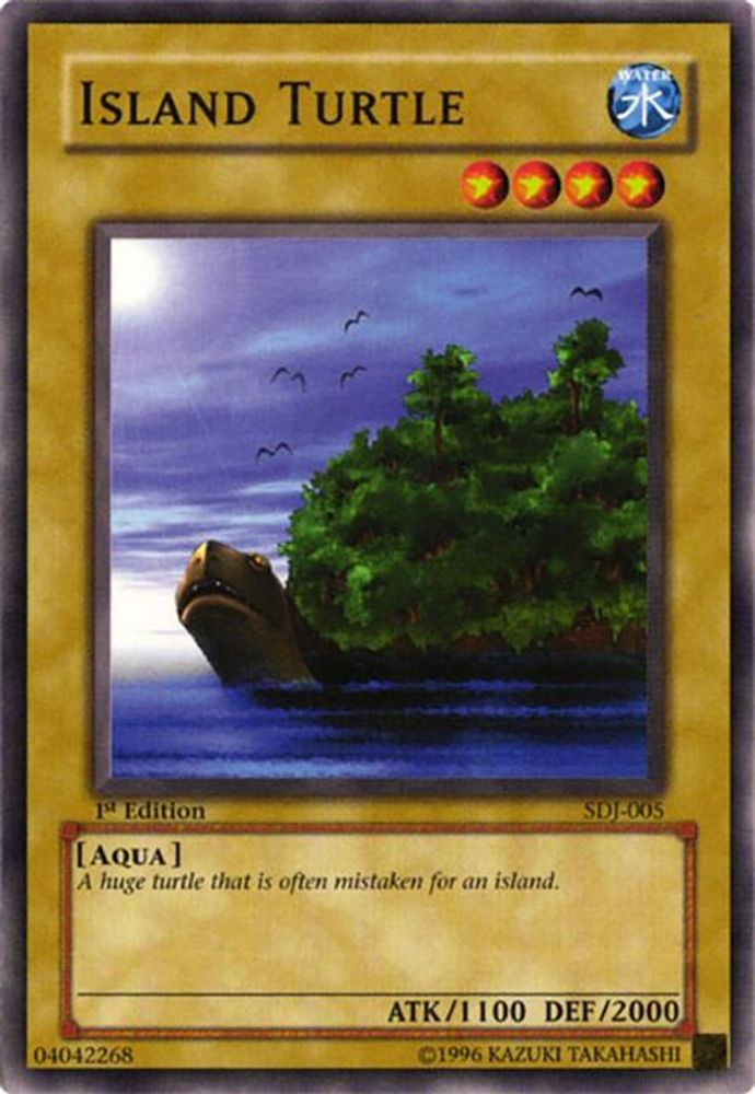 Island Turtle, 1st-edition, front