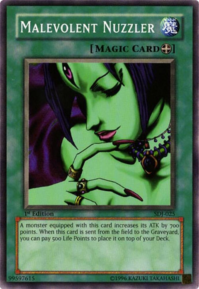 Malevolent Nuzzler, 1st-edition, front