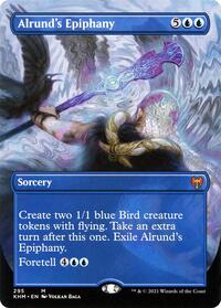 Alrund's Epiphany (Borderless), Kaldheim