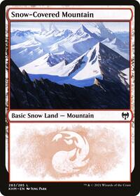 Snow-Covered Mountain (283), Kaldheim