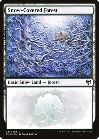 Snow-Covered Forest (285), Kaldheim